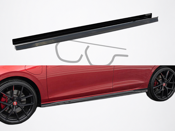 Volkswagen MK8 TCR-Style Side Skirts – Monaco Auto