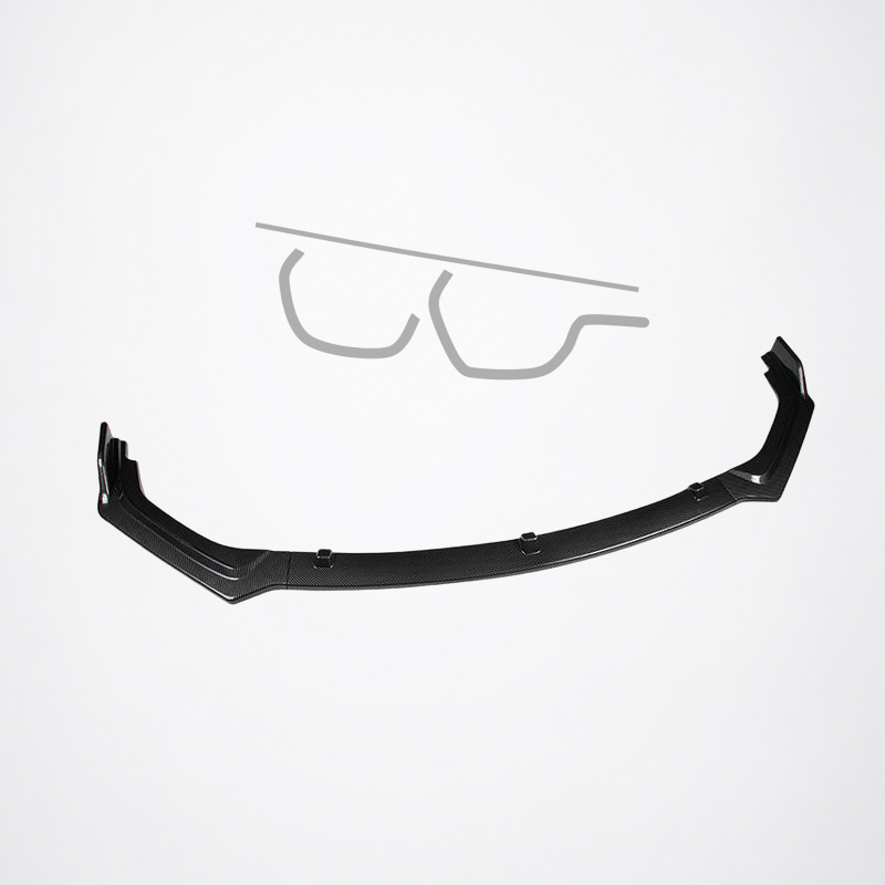 Infiniti Q50 2014-2017 3-Piece Front Lip – Monaco Auto