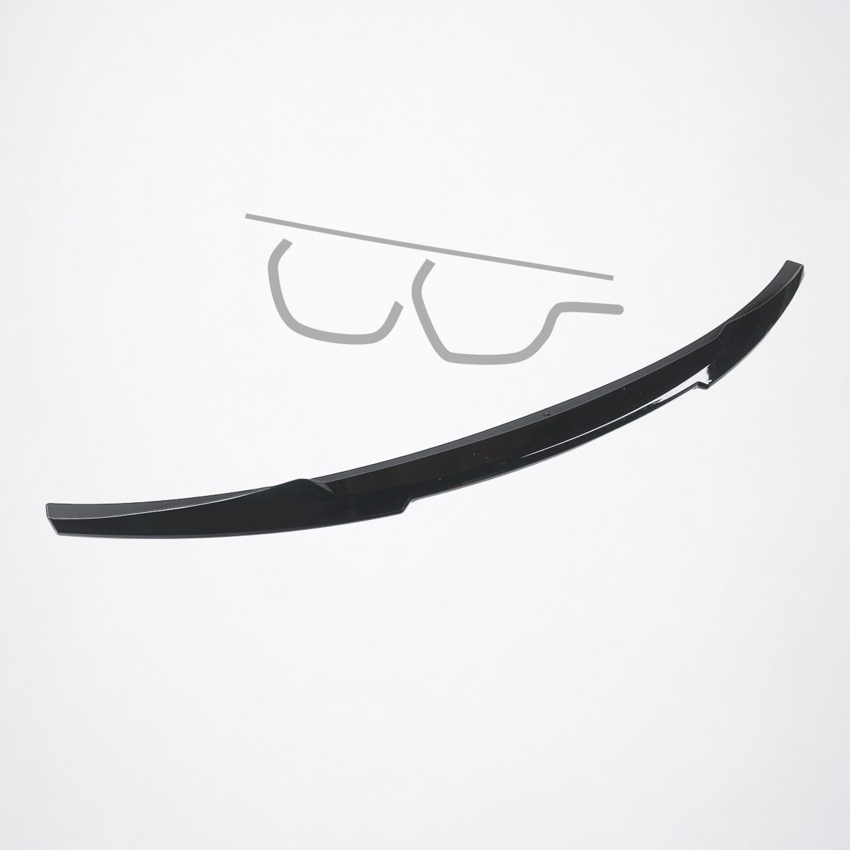 Audi A4 B8 M4 Trunk Spoiler – Monaco Auto