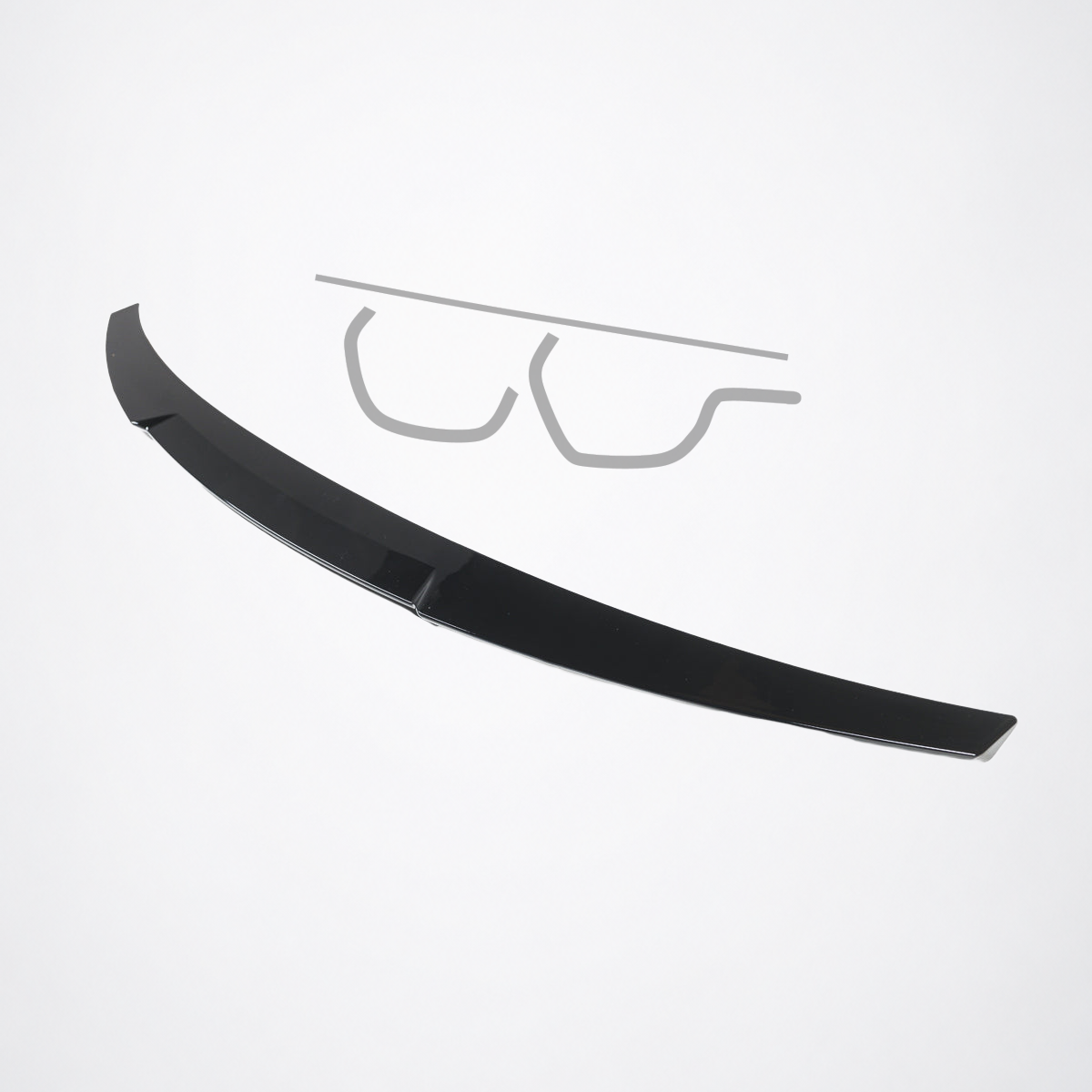 Audi A4 B8 M4 Trunk Spoiler