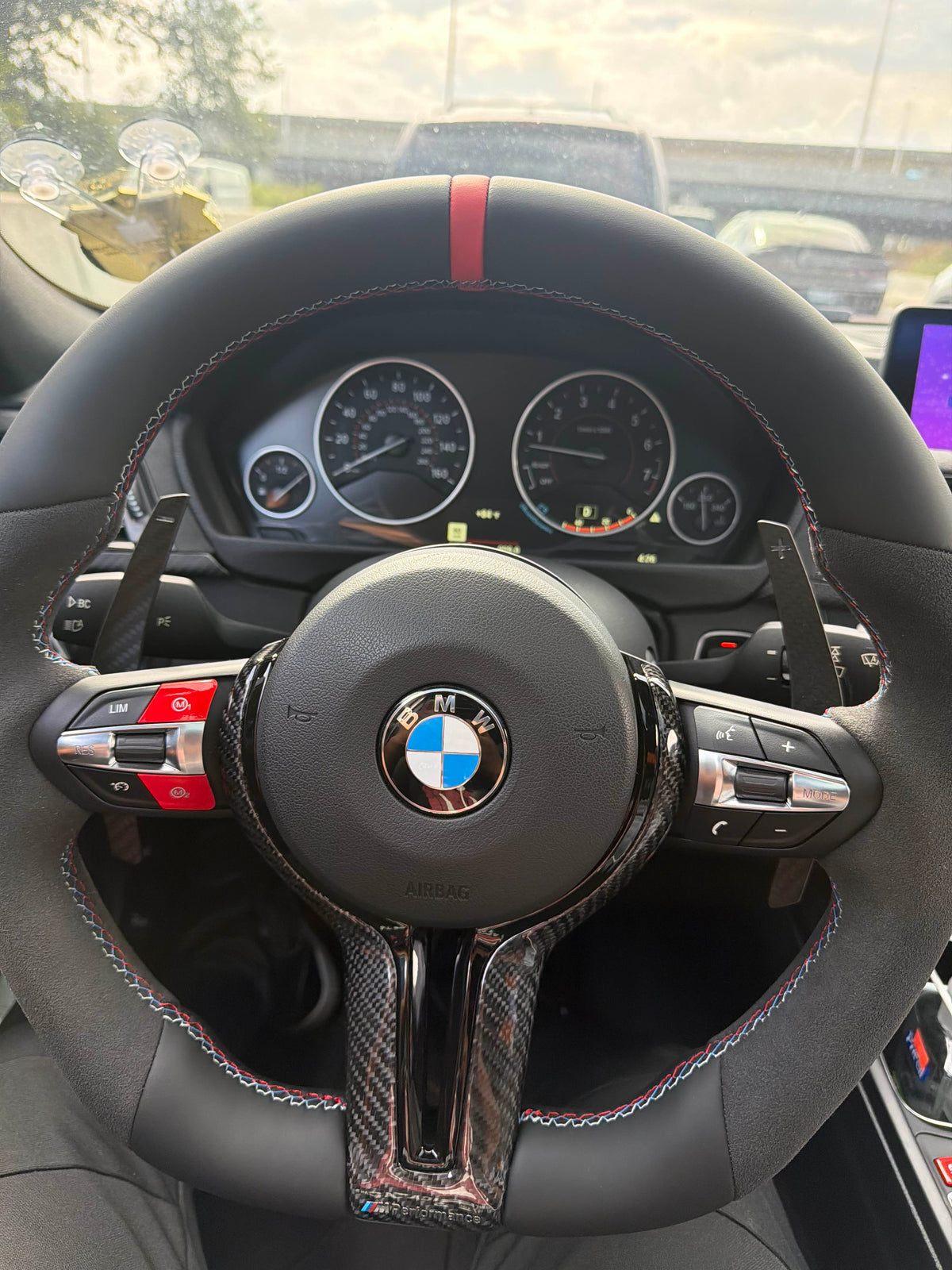 BMW F30 Carbon Fiber Paddle Shifters