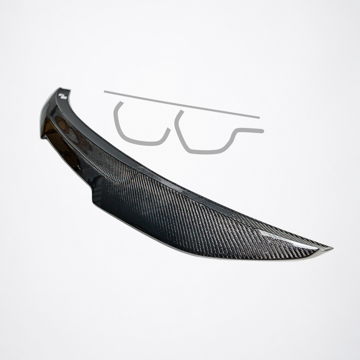 BMW F30 PSM-Style Carbon Fiber Trunk Spoiler – Monaco Auto
