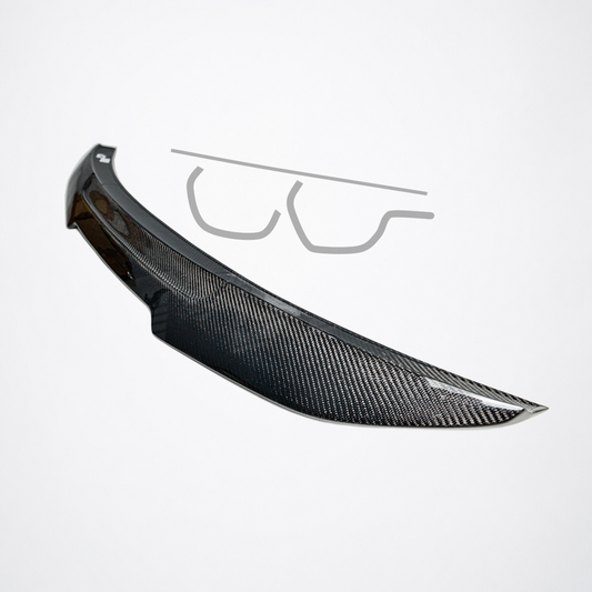 BMW F30 PSM-Style Carbon Fiber Trunk Spoiler – Monaco Auto