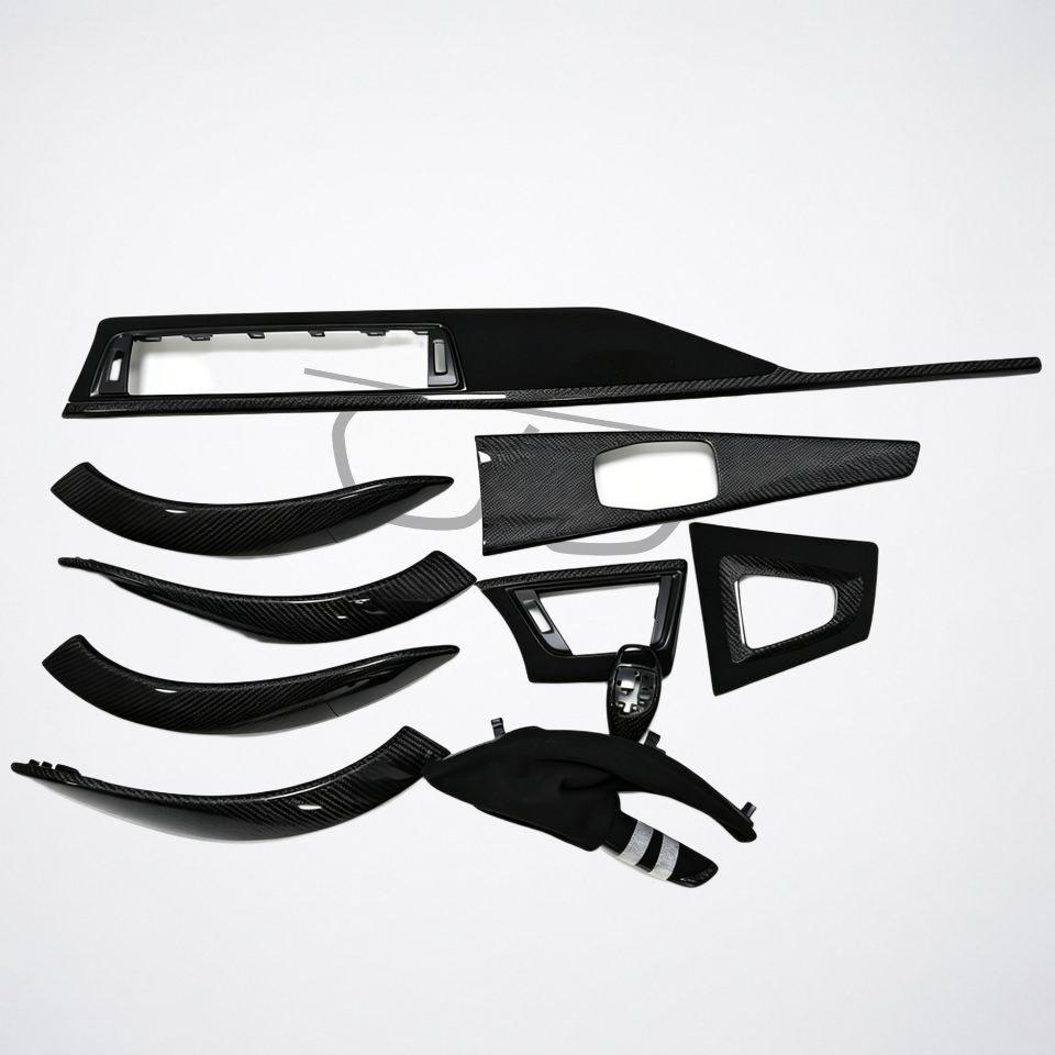 BMW F30/F32/F80/F82 Carbon Fiber Interior Trim Kit – Monaco Auto