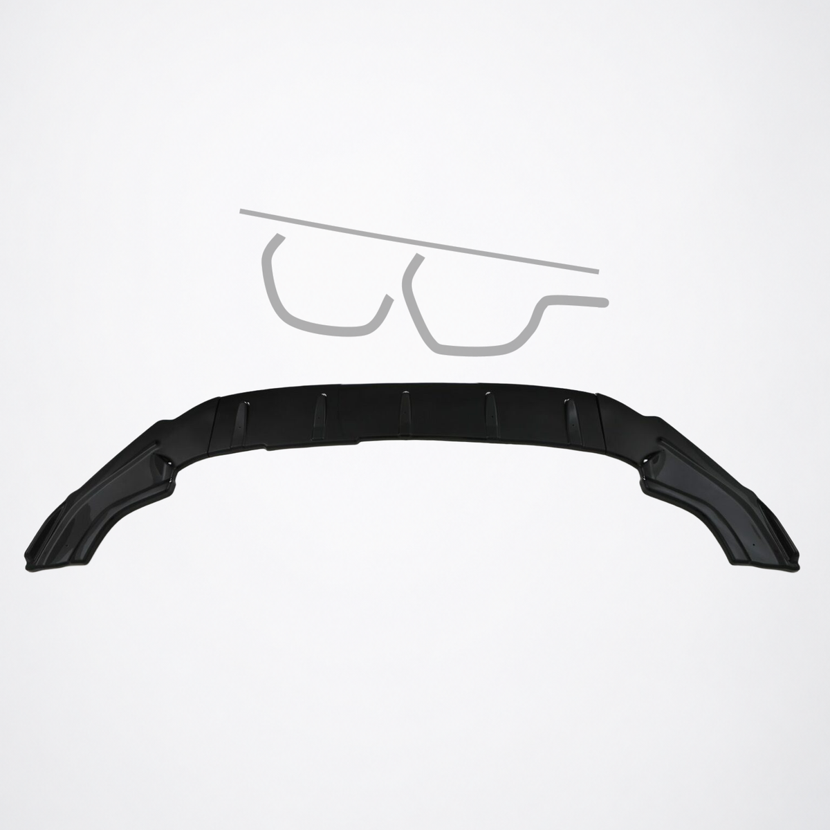 Volkswagen MK7/MK7.5 TCR-Style 3-Piece Front Lip