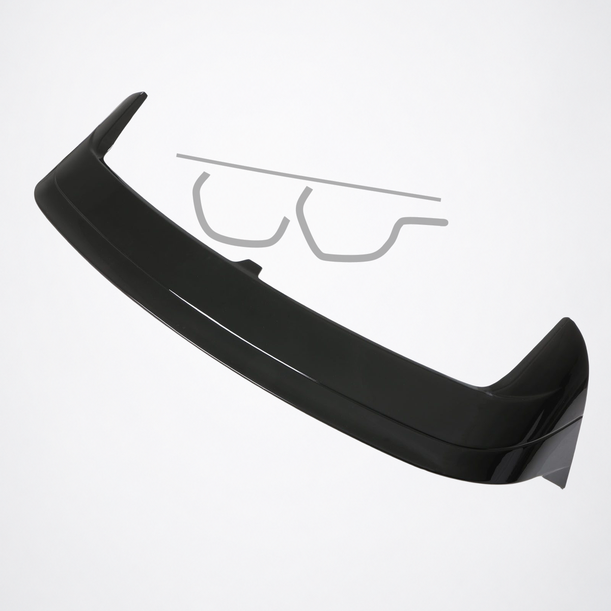 Volkswagen MK8 Clubsport-Style Roof Spoiler – Monaco Auto