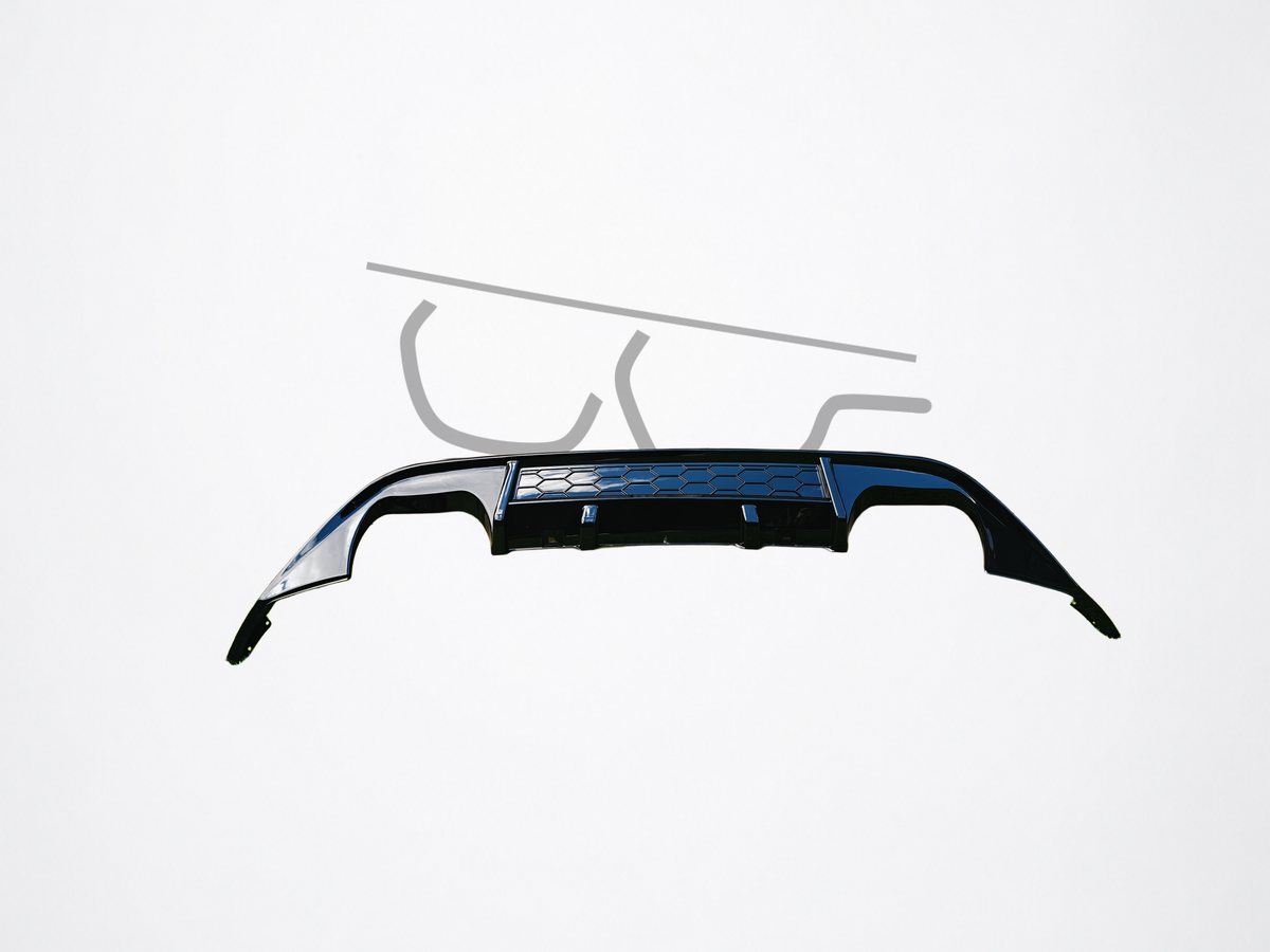 Volkswagen MK7 GTI Quad-Exit Rear Diffuser – Monaco Auto