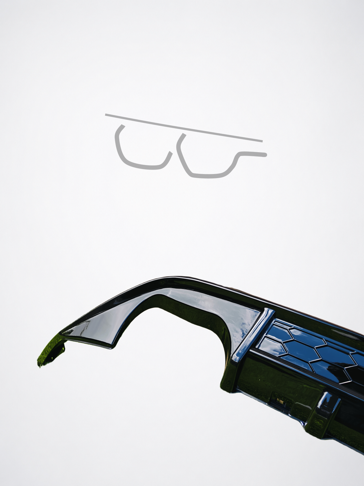 Volkswagen MK7 GTI Quad-Exit Rear Diffuser