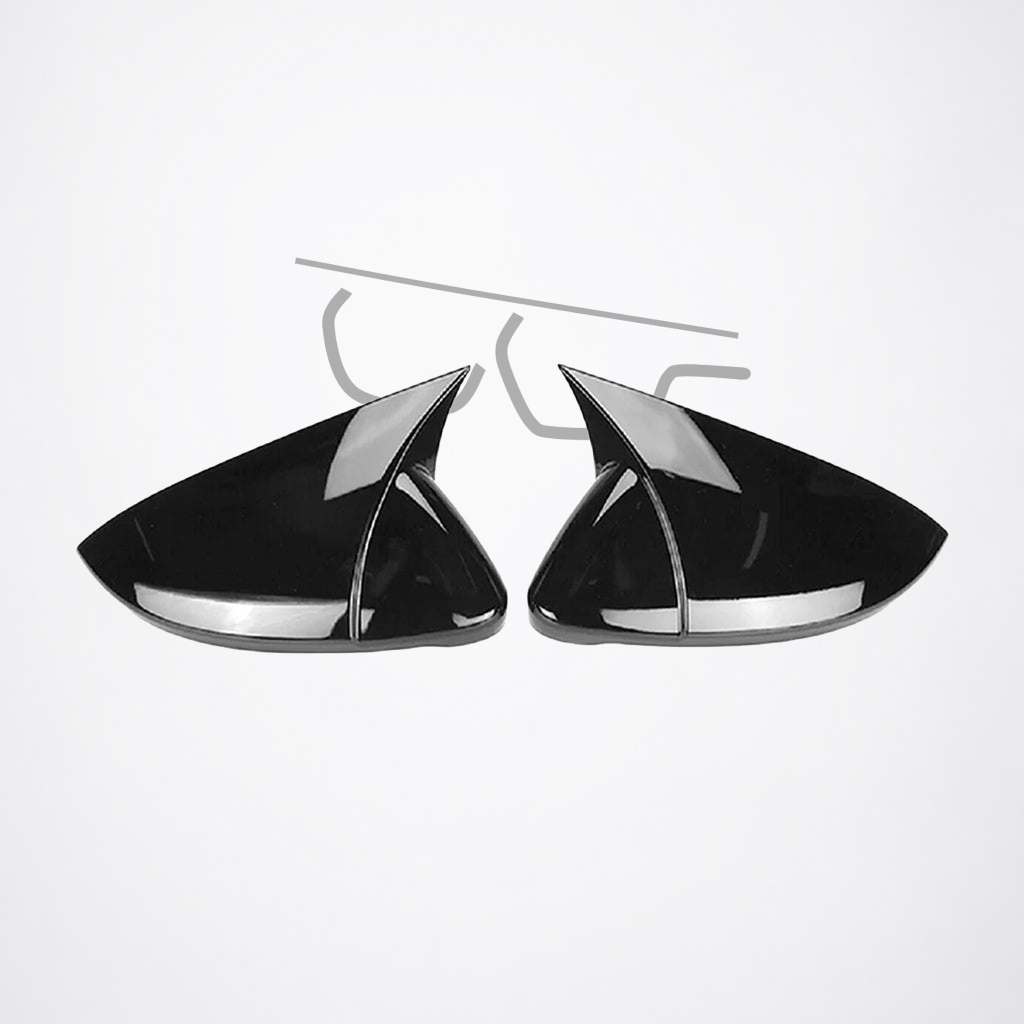 Volkswagen MK7/MK7.5 Cover-Style Mirror Caps – Monaco Auto