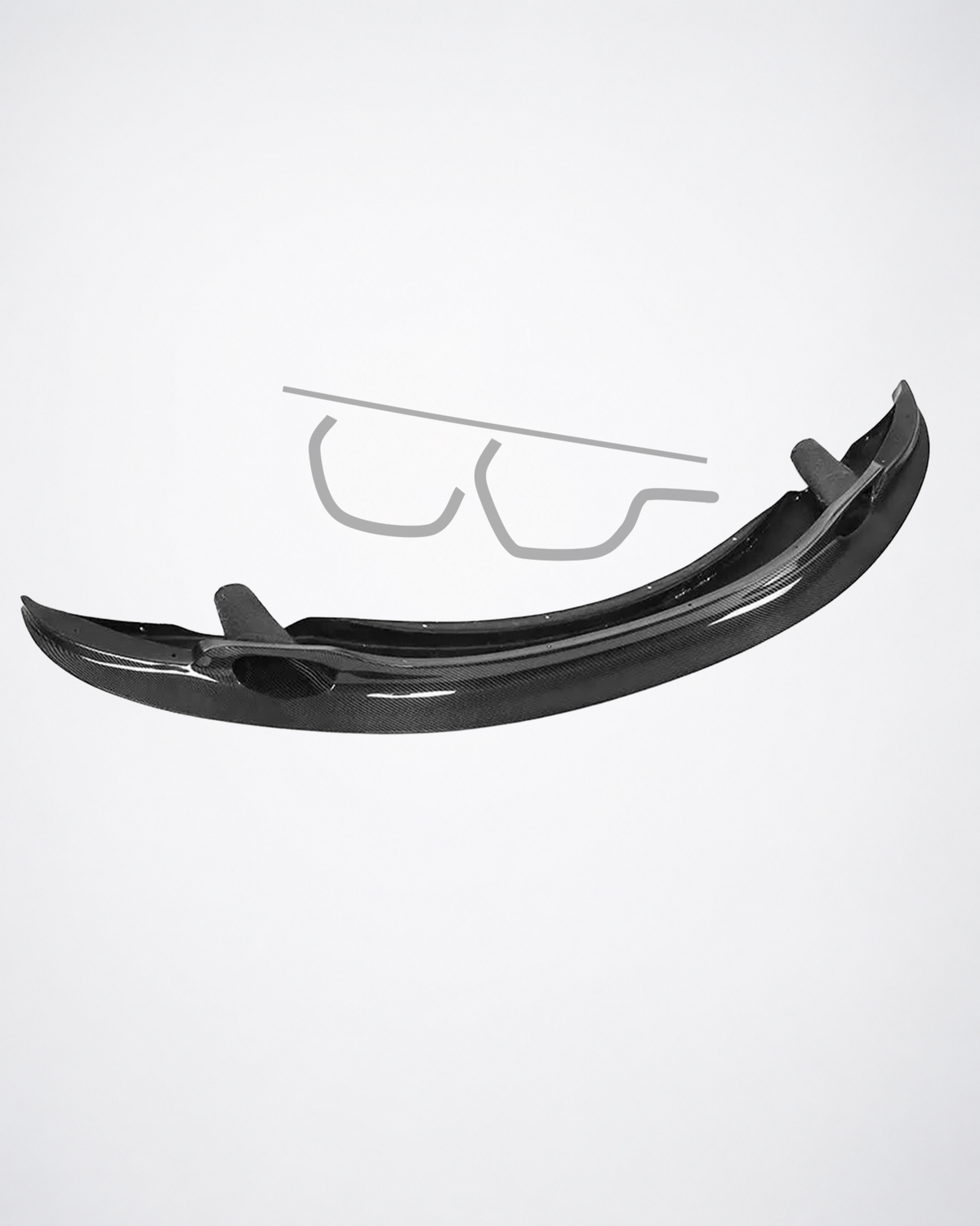 BMW E90 M3 GT4-Style Front Lip