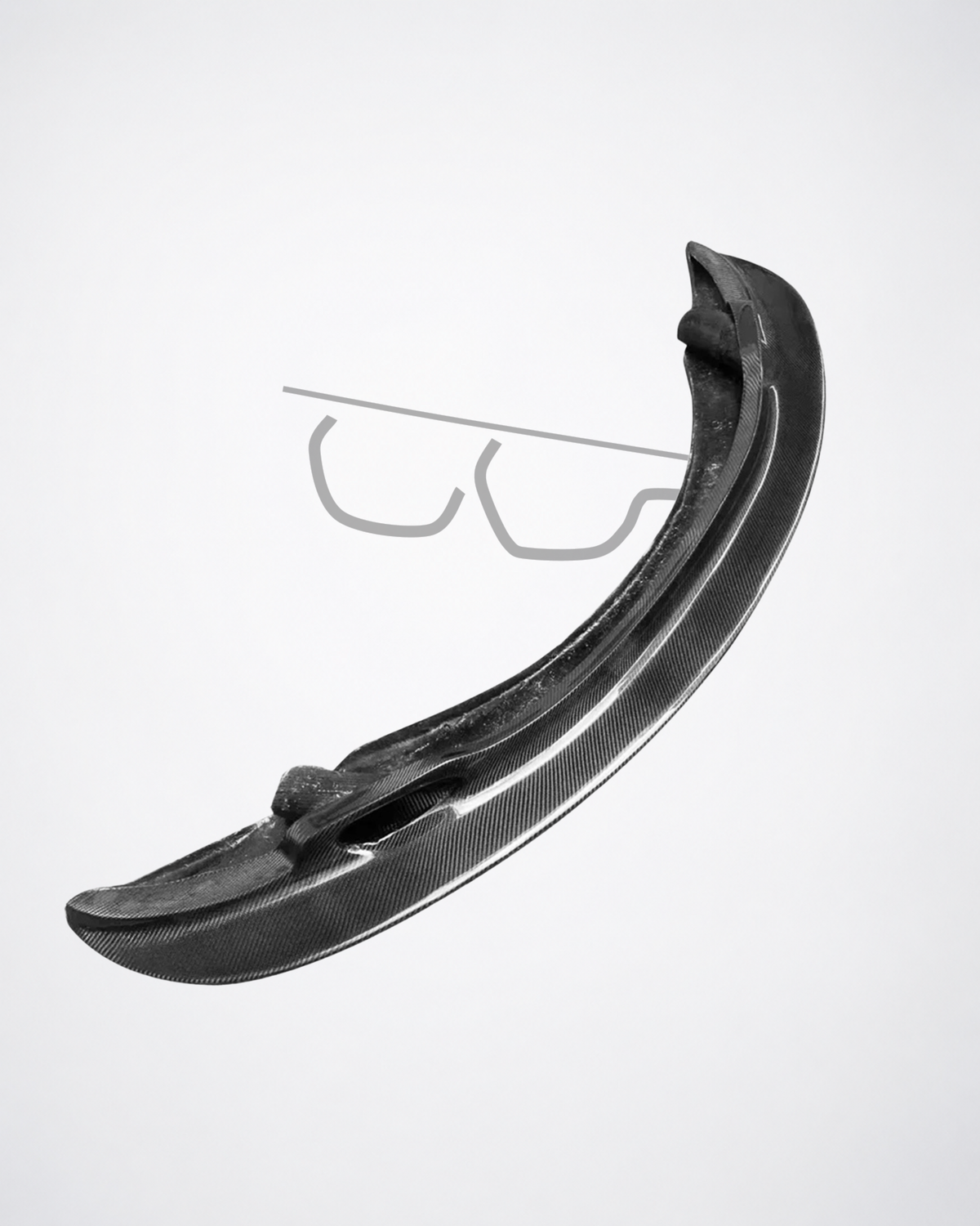 BMW E90 M3 GT4-Style Front Lip
