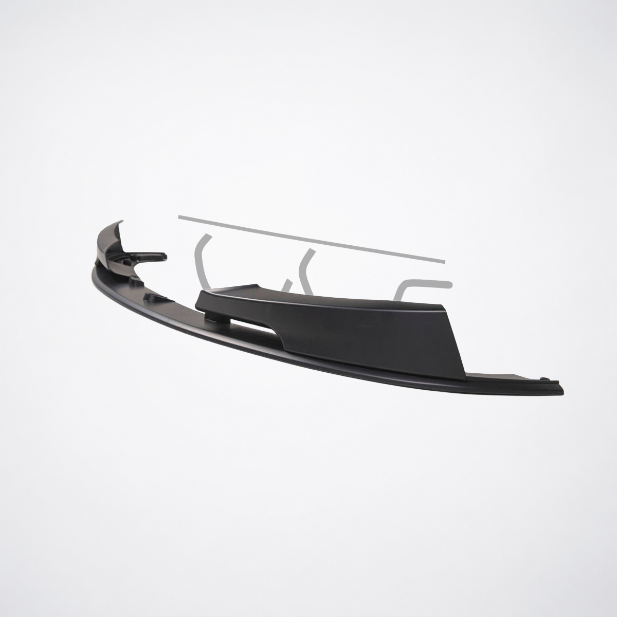 BMW E90 M-Tech Style 2-Piece Front Lip