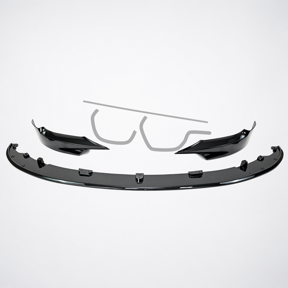 BMW E92/E93 M Sport-Style 2-Piece Front Lip