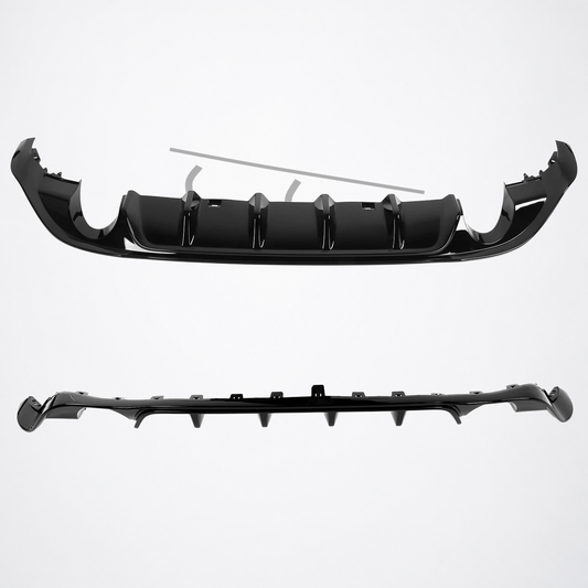 Volkswagen MK7.5 TCR-Style Rear Diffuser – Monaco Auto