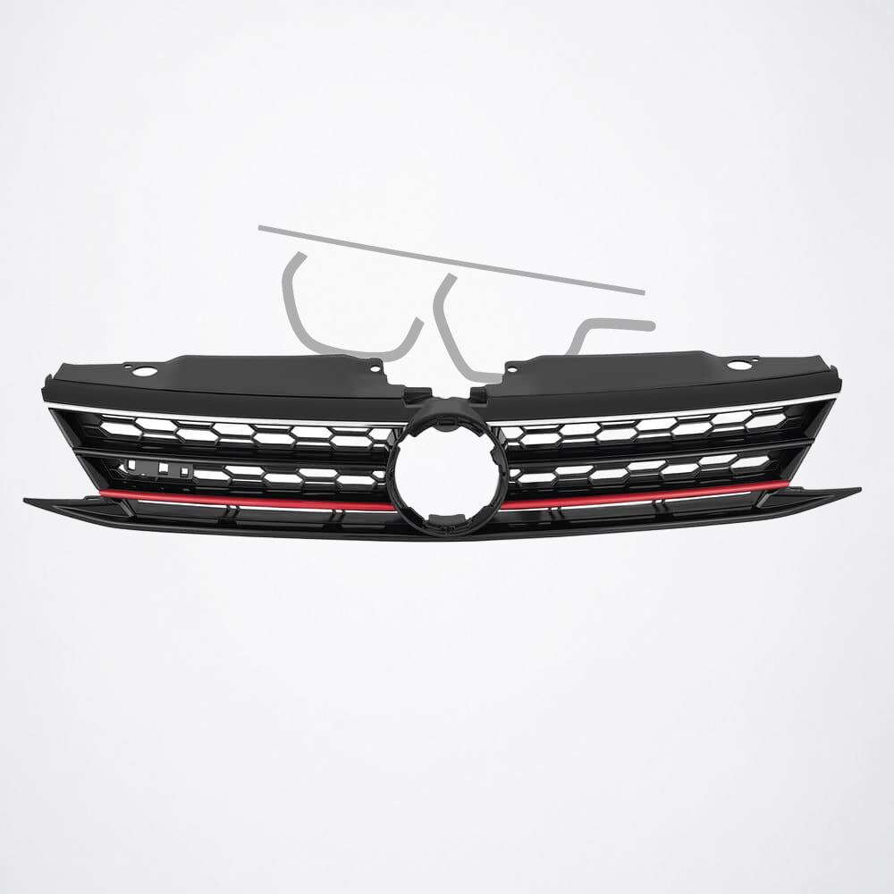 Volkswagen Jetta 2015-2018 GLI-Style Front Grille – Monaco Auto