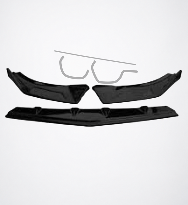 Volkswagen MK8 Golf R 3-Piece Front Lip – Monaco Auto