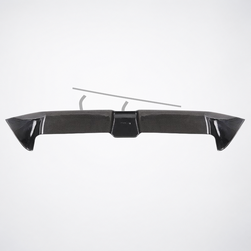 Volkswagen MK7/MK7.5 Oettinger-Style Carbon Fiber Roof Spoiler